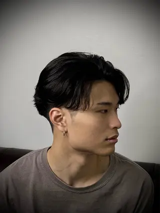 カラー メンズ 永井 皓大のヘアスタイル