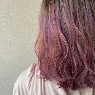 ロング カラー あさだ しゅうたろうのヘアスタイル