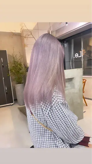 ロング カラー 藤田 清志のヘアスタイル