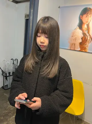 ロング カラー 🌛ダブルカラー 🌜SAYAKAのヘアスタイル