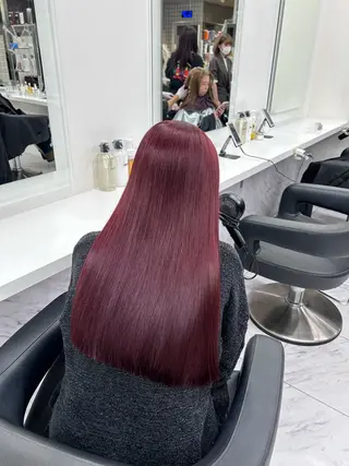 カラー 透明感ベージュ🤎 ナチュラルレイヤーのヘアスタイル