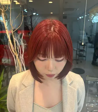 ミディアム 透明感カラーが得意✨ arakawayuaのヘアスタイル