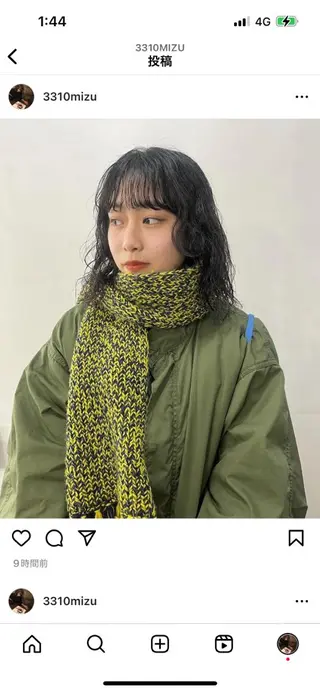 パーマ 髪質改善/艶カラー MISATOのヘアスタイル