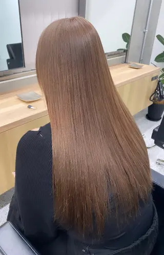 ロング カラー カットモデル様無料 💎saaya💎のヘアスタイル