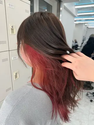 ロング カラー 海外girl/ハイト ーン/riko🫧のヘアスタイル