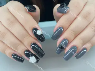 ネイル 神田 ココナッツのネイルデザイン