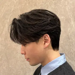 ショート パーマ メンズ 瀧野 翔吾【メンズ特化】のヘアスタイル