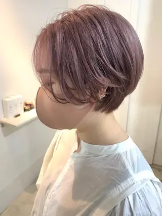 ショート ダブルカラー/透明感 💈JUNYA💈のヘアスタイル
