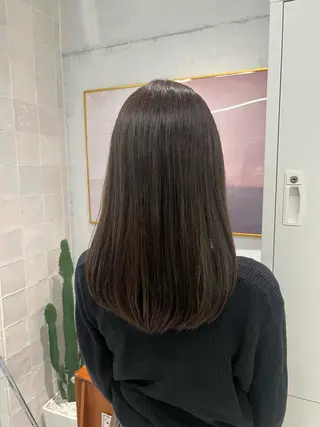 ロング カラー 韓国ヘア☁️ mitsukiのヘアスタイル