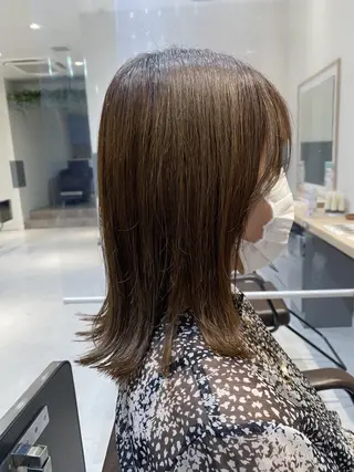 ミディアム パーマ/ボブ/ 佐々木翔のヘアスタイル