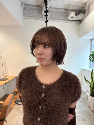 ショート カラー レイヤーカット /ゆうのヘアスタイル