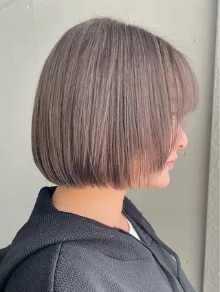 ショート カラー 無料カットモデル募集 🌱ひょうがのヘアスタイル