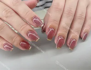 ネイル 神田 ココナッツのネイルデザイン