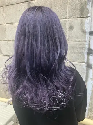 カラー ダブルスキルエクステ /羽エクステ白石宇由のヘアスタイル