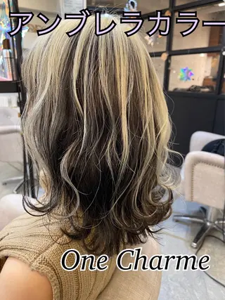 セミロング カラー Hair Design One Charme所属・鳴海 悠のその他イメージ