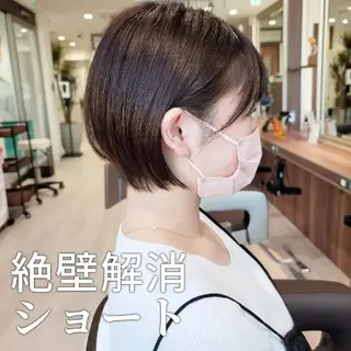 ショート 村岡【店長】 【骨格矯正ショート】のヘアスタイル