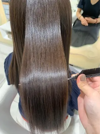 ロング カラー 後輩のモデル募集中 河端　麻佑のヘアスタイル