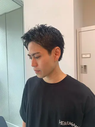 メンズ RINA 韓国ヘア/半個室のヘアスタイル