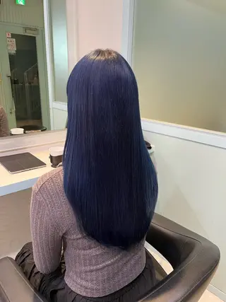 ロング カラー ブリーチカラー 🩵MIZUKIのヘアスタイル