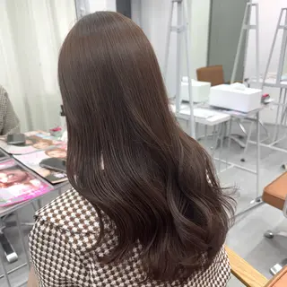 ロング カラー ヘアアレンジ ブリーチなしカラー /新百合ヶ丘/安形翔のヘアスタイル