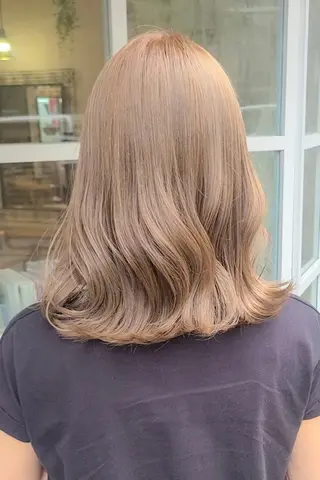 カラー 女性カット🌀 カラー⭐️大坂望心のヘアスタイル