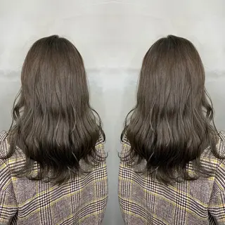ロング カラー レイヤーカット/ 艶カラー/RYOMAのヘアスタイル