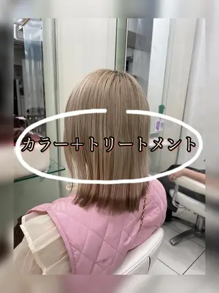 カラー 🦋メンズカット/パ ーマモデル紀輔🦋‪のヘアスタイル