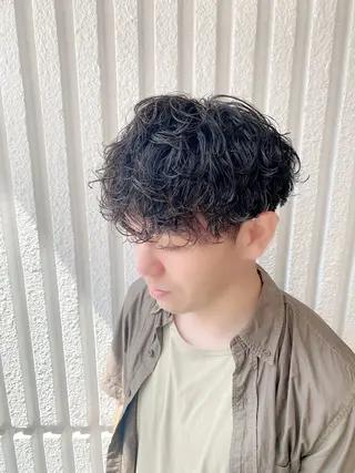 パーマ メンズ ✨店長 鈴木輝✨のヘアスタイル