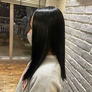 セミロング 【美ボブ.艶カラー. 梅田茶屋町】midoのヘアスタイル