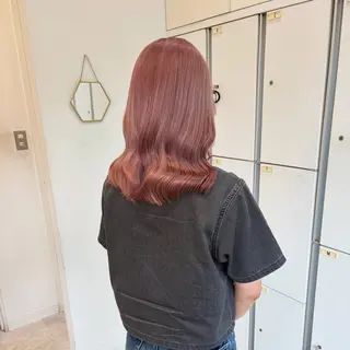 カラー 🫧松尾彩舞樹🫧 アレンジ/艶カラー✨のヘアスタイル