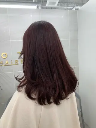 ミディアム カラー 本格ヘッドスパ🌿 ×ヘア 佐藤のヘアスタイル