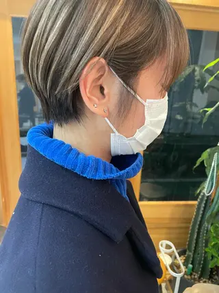 ショート カラー 中目黒🌼 🌼ハナのヘアスタイル