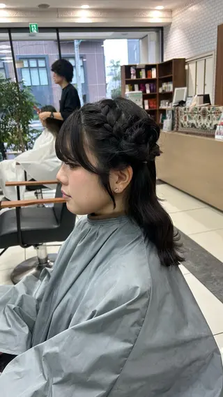 ミディアム ヘアセット/艶カラー emi🍒のヘアスタイル