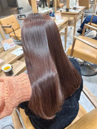 ロング カラー ピンクカラー/ mana🎀のヘアスタイル