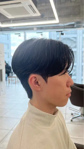 ミディアム パーマ メンズ 🏆メンズヘア特化 🥇代表りんぺーのヘアスタイル