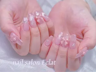 ネイル ネイルサロンエクラ 🫧Shizukaのネイルデザイン