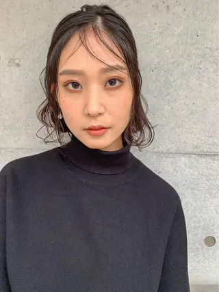 ミディアム nessヤマサキ リュウタのヘアスタイル