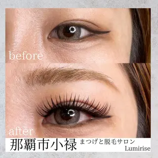 マツエク・マツパ Eyelash Lumiriseのマツエク・マツパデザイン