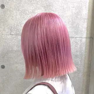 ミディアム カラー 髪質改善/ブリーチ /長山遼太郎のヘアスタイル