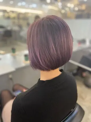 ミディアム カラー SAITO YUTAのヘアスタイル