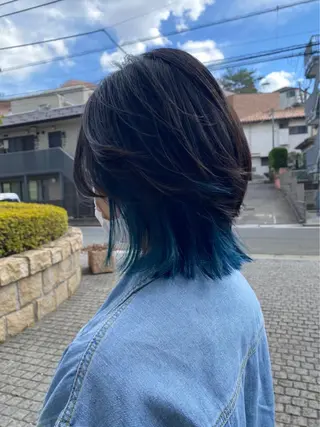 ショート 🔥コテ巻き風 ボブパーマ🔥のヘアスタイル