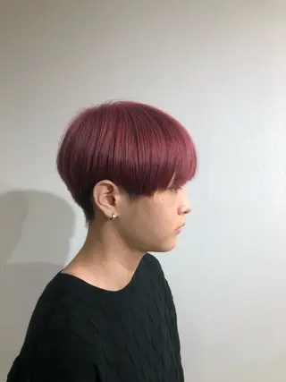 ショート 竜太/髪質改善カラ ー/似合わせカットのヘアスタイル