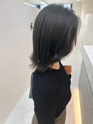 ミディアム カラー Saori / さおりのヘアスタイル