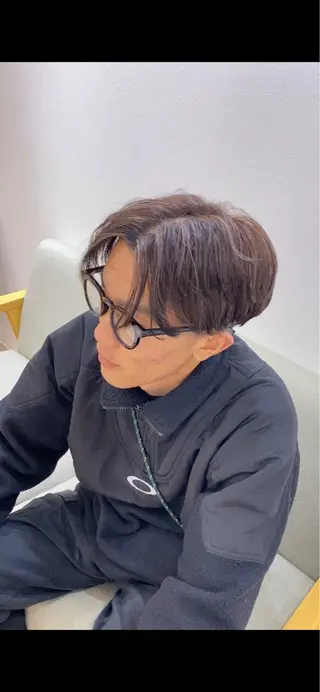 メンズ 『大西　陸』 透明感color🔆のヘアスタイル