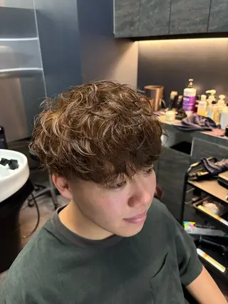 カラー メンズ メンズカラー/ NISSYのヘアスタイル