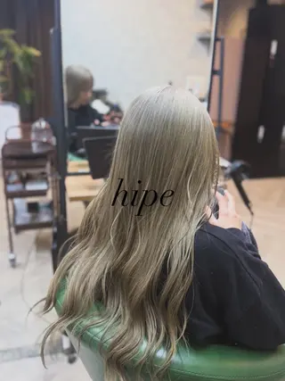 ロング カラー hipe Ryudaiのヘアスタイル