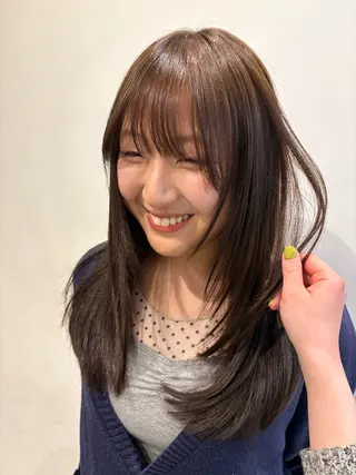 ロング 可愛いstyling おしえます♡🌸冬桜のヘアスタイル