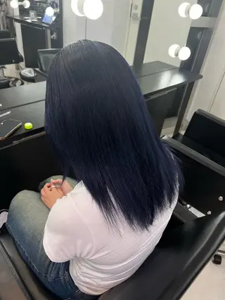 カラー ブリーチ縮毛矯正 ／   DAIA🔥のヘアスタイル