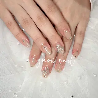 ネイル 𝐲𝐮𝐦𝐢🎀 長さ出しデザイン専門のネイルデザイン