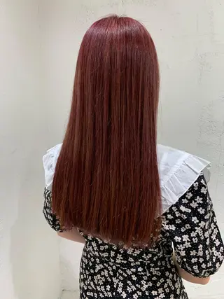 ロング カラー ヘアアレンジ 🫧透明感カラー/ ボブ/小笠原汐海🪽のヘアスタイル